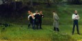 the duel 1897 Ilya Repin